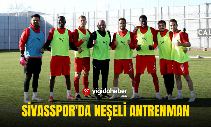 Sivasspor’da Neşeli Antrenman