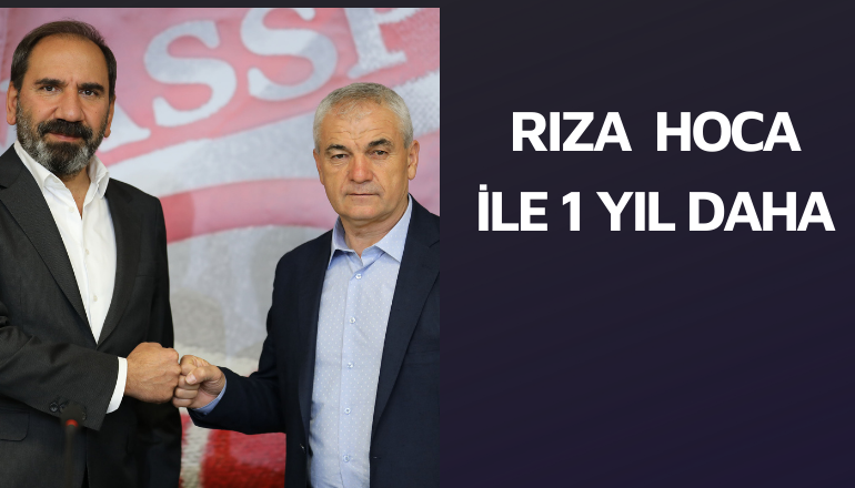 Rıza hoca ile 1 yıl daha
