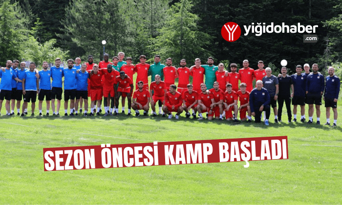 Sezon öncesi kamp başladı!