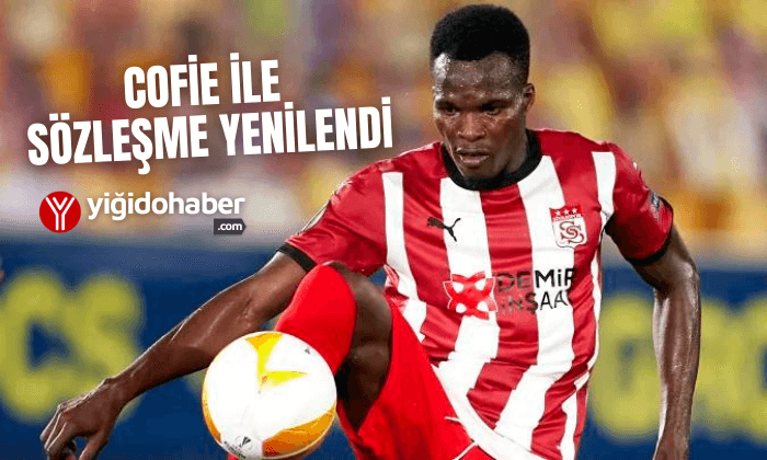 Isaac Cofie ile sözleşme yenilendi