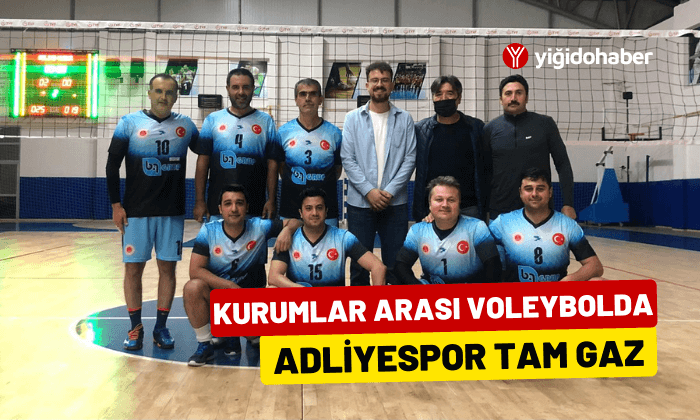 Voleybolda Adliyespor tam gaz