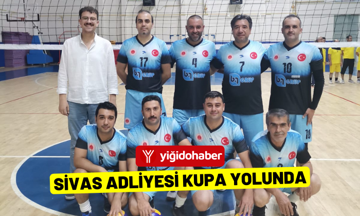 Sivas Adliyesi kupa yolunda!