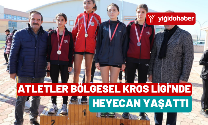 Atletler Bölgesel Kros Ligi’nde heyecan yaşattı