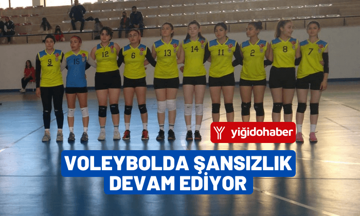 Voleybolda Şansızlık Devam Ediyor