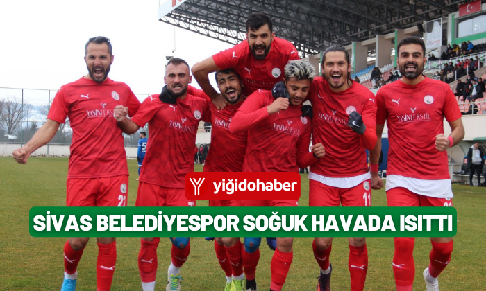 Sivas Belediyespor soğuk havada ısıttı