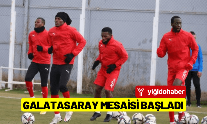 Sivasspor’da Galatasaray mesaisi başladı