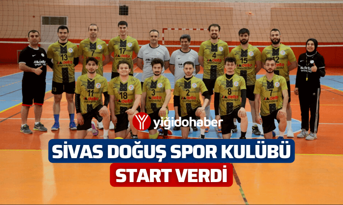 Sivas Doğuş Spor Kulübü start verdi