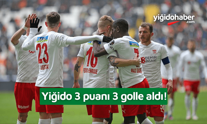 Yiğido 3 puanı 3 golle aldı!