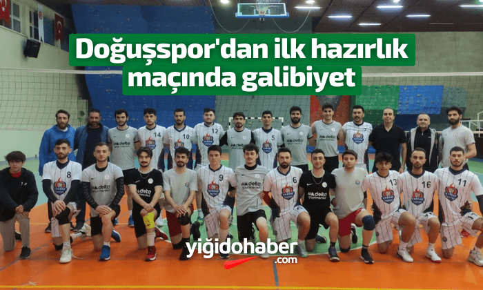 Doğuşspor’dan ilk hazırlık maçında galibiyet