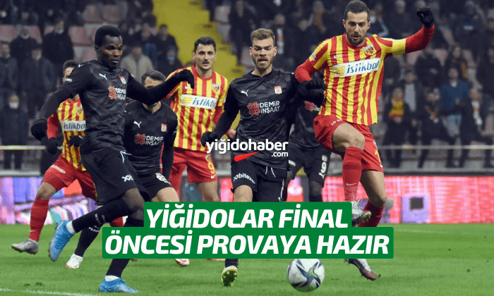 Sivasspor, final öncesi provaya hazır