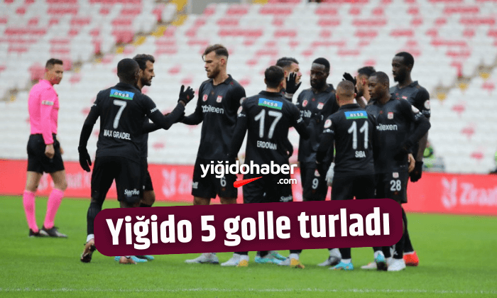 Yiğido 5 golle turladı!