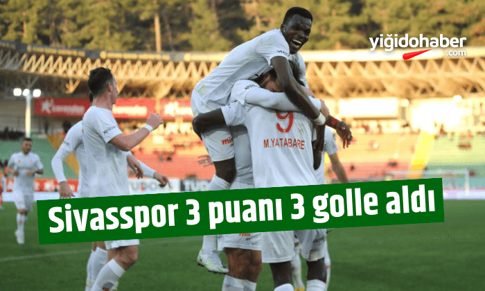 Sivasspor 3 puanı 3 golle aldı