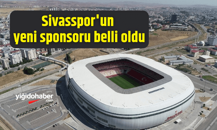 Sivasspor’un yeni sponsoru belli oldu