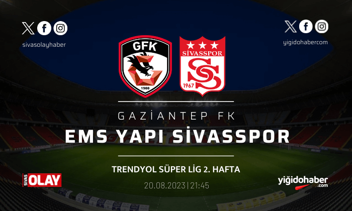 Gaziantep FK – EMS Yapı Sivasspor