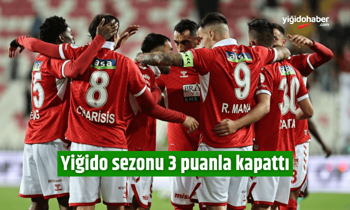 Yiğido sezonu 3 puanla kapattı