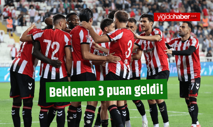 Beklenen 3 puan geldi!