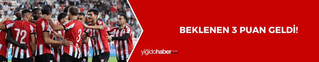 Beklenen 3 puan geldi!