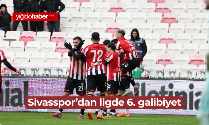 Sivasspor’dan ligde 6. galibiyet